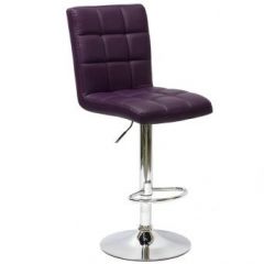 Барный стул Barneo N-48 Kruger фиолетовый в Первоуральске - pervouralsk.mebel24.online | фото 1