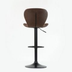 Барный стул Barneo N-86 Time / Black / VPU Brown Vintage коричневый винтаж PK970-18 в Первоуральске - pervouralsk.mebel24.online | фото 2