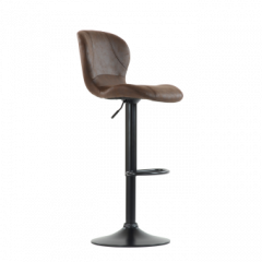 Барный стул Barneo N-86 Time / Black / VPU Brown Vintage коричневый винтаж PK970-18 в Первоуральске - pervouralsk.mebel24.online | фото