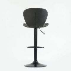 Барный стул Barneo N-86 Time / Black / VPU Dark Gray Vintage серый винтаж 970-11 в Первоуральске - pervouralsk.mebel24.online | фото 2