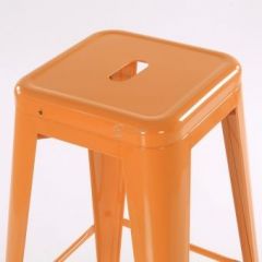 Барный табурет Barneo N-241 Tolix Style (RAL2003 оранжевый) в Первоуральске - pervouralsk.mebel24.online | фото 3