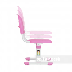 Комплект парта + стул трансформеры Cantare Pink в Первоуральске - pervouralsk.mebel24.online | фото 7