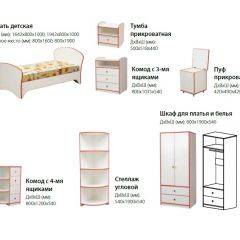 Набор мебели для детской Юниор-10 (с кроватью 800*1600) ЛДСП в Первоуральске - pervouralsk.mebel24.online | фото 2