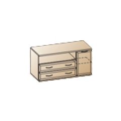 Гостиная Карина Композиция 22 (Снежный ясень) в Первоуральске - pervouralsk.mebel24.online | фото 8