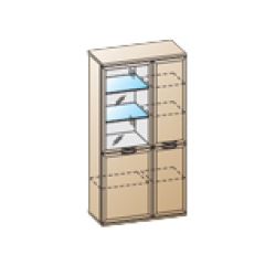 Гостиная Карина Композиция 24 (Снежный ясень) в Первоуральске - pervouralsk.mebel24.online | фото 2