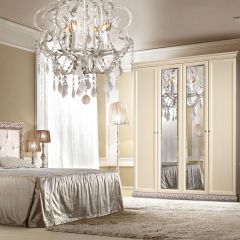 Комод узкий Тиффани штрих-лак/серебро (ТФКМ-2 ) в Первоуральске - pervouralsk.mebel24.online | фото 2