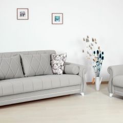 Комплект Роуз ТД 414 диван-кровать + кресло + комплект подушек в Первоуральске - pervouralsk.mebel24.online | фото 1