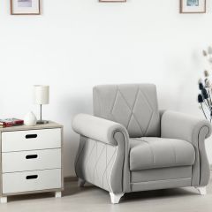 Комплект Роуз ТД 414 диван-кровать + кресло + комплект подушек в Первоуральске - pervouralsk.mebel24.online | фото 2