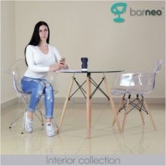 Кресло Barneo N-14 WoodMold прозрачный в Первоуральске - pervouralsk.mebel24.online | фото 2
