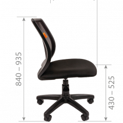 Кресло для оператора CHAIRMAN 699 Б/Л (ткань стандарт/сетка TW-04) в Первоуральске - pervouralsk.mebel24.online | фото 7