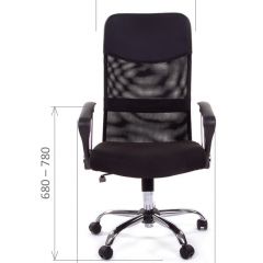 Кресло для руководителя CHAIRMAN 610 N (15-21 черный/сетка черный) в Первоуральске - pervouralsk.mebel24.online | фото 4