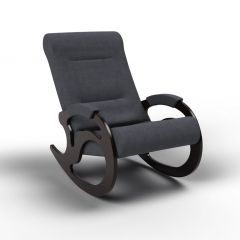 Кресло-качалка Вилла 11-Т-ГР (тканьвенге) ГРАФИТ в Первоуральске - pervouralsk.mebel24.online | фото