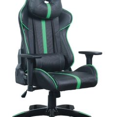 Кресло компьютерное BRABIX "GT Carbon GM-120" (черное/зеленое) 531929 в Первоуральске - pervouralsk.mebel24.online | фото