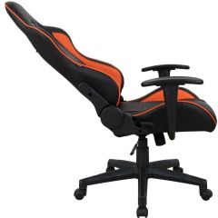 Кресло компьютерное BRABIX "GT Racer GM-100" (черное/оранжевое) 531925 в Первоуральске - pervouralsk.mebel24.online | фото 4