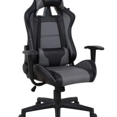 Кресло компьютерное BRABIX "GT Racer GM-100" (черное/серое) 531926 в Первоуральске - pervouralsk.mebel24.online | фото