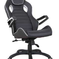 Кресло компьютерное BRABIX "Techno Pro GM-003" (черное/серое, вставки серые) 531814 в Первоуральске - pervouralsk.mebel24.online | фото 3