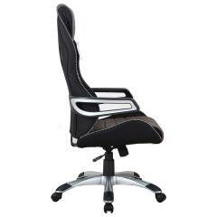 Кресло компьютерное BRABIX Techno GM-002 (ткань) черное/серое, вставки белые (531815) в Первоуральске - pervouralsk.mebel24.online | фото 4