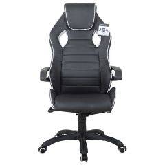 Кресло компьютерное BRABIX Techno Pro GM-003 (экокожа черное/серое, вставки серые) 531814 в Первоуральске - pervouralsk.mebel24.online | фото 5