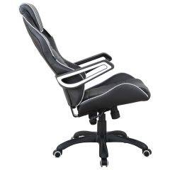 Кресло компьютерное BRABIX Techno Pro GM-003 (экокожа черное/серое, вставки серые) 531814 в Первоуральске - pervouralsk.mebel24.online | фото 6
