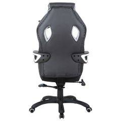 Кресло компьютерное BRABIX Techno Pro GM-003 (экокожа черное/серое, вставки серые) 531814 в Первоуральске - pervouralsk.mebel24.online | фото 8