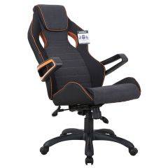 Кресло компьютерное BRABIX Techno Pro GM-003 (ткань черное/серое, вставки оранжевые) 531813 в Первоуральске - pervouralsk.mebel24.online | фото 8