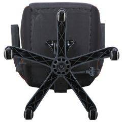 Кресло компьютерное BRABIX Techno Pro GM-003 (ткань черное/серое, вставки оранжевые) 531813 в Первоуральске - pervouralsk.mebel24.online | фото 9