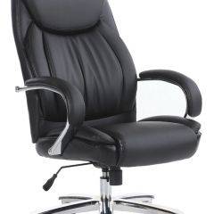 Кресло офисное BRABIX "Advance EX-575" (хром/экокожа/черное) 531825 в Первоуральске - pervouralsk.mebel24.online | фото 2
