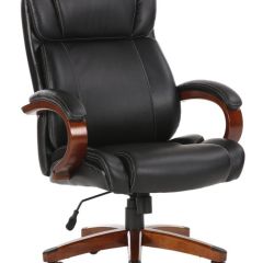 Кресло офисное BRABIX PREMIUM "Magnum EX-701" (дерево, рециклированная кожа, черное) 531827 в Первоуральске - pervouralsk.mebel24.online | фото