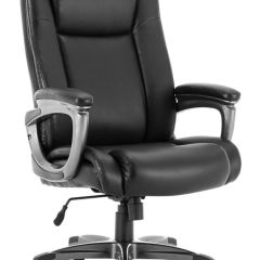Кресло офисное BRABIX PREMIUM "Solid HD-005" (рециклированная кожа, черное) 531941 в Первоуральске - pervouralsk.mebel24.online | фото 1