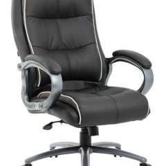 Кресло офисное BRABIX PREMIUM "Strong HD-009" (экокожа черная, ткань серая) 531945 в Первоуральске - pervouralsk.mebel24.online | фото 1