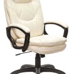 Кресло офисное BRABIX PREMIUM "Trend EX-568", экокожа, бежевое, 532102 в Первоуральске - pervouralsk.mebel24.online | фото