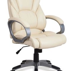Кресло офисное BRABIX "Eldorado EX-504", экокожа, бежевое, 531167 в Первоуральске - pervouralsk.mebel24.online | фото