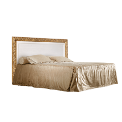 Кровать 2-х спальная (1,8 м) Тиффани штрих-лак/золото  с подъемным механизмом (ТФКР180-1[3]) в Первоуральске - pervouralsk.mebel24.online | фото
