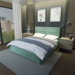 Кровать Аврора Решетка+ПМ (1200) *БЕЗ ДНА в Первоуральске - pervouralsk.mebel24.online | фото