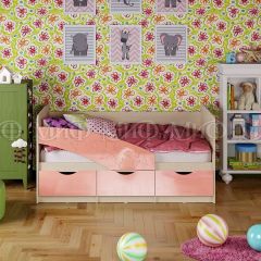 Кровать Бабочки (Розовый металлик) 1800 в Первоуральске - pervouralsk.mebel24.online | фото