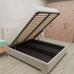 Кровать Брауни интерьерная +основание/ПМ/бельевое дно (120х200) в Первоуральске - pervouralsk.mebel24.online | фото 3