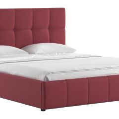 Кровать двойная Хлоя 160 + ортопед + ПМ + дно (арт. Макс 325 (ягодный)) в Первоуральске - pervouralsk.mebel24.online | фото