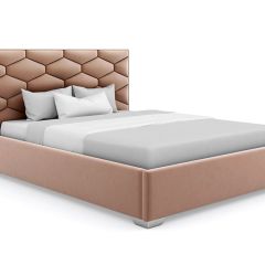 Кровать Коралл интерьерная +основание (90х200) в Первоуральске - pervouralsk.mebel24.online | фото