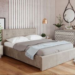 Кровать Изабелла с латами Newtone light beige 1600x2000 в Первоуральске - pervouralsk.mebel24.online | фото 3