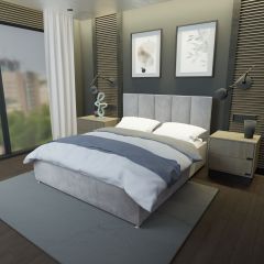 Кровать Мерида Решетка+ПМ (1600) *БЕЗ ДНА в Первоуральске - pervouralsk.mebel24.online | фото