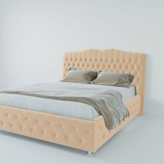 Кровать Нягань с ПМ 900 (экокожа бежевая) в Первоуральске - pervouralsk.mebel24.online | фото