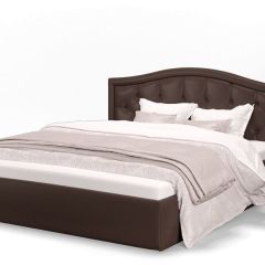 Кровать Стелла 1200 + Основание (Лесмо brown) коричневый в Первоуральске - pervouralsk.mebel24.online | фото 1