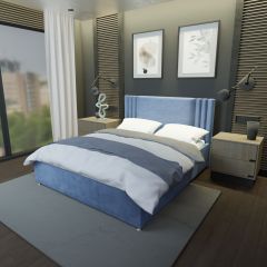 Кровать Стелла Решетка+ПМ (1400) *БЕЗ ДНА в Первоуральске - pervouralsk.mebel24.online | фото