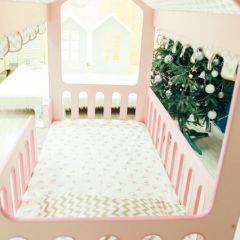 Кровать-домик без ящика 800*1600 (Розовый) в Первоуральске - pervouralsk.mebel24.online | фото 3