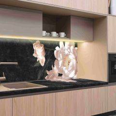 Кухонный фартук со столешницей (А-05) в едином стиле (3050 мм) в Первоуральске - pervouralsk.mebel24.online | фото 1