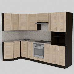 Кухонный гарнитур Ника гранд прайм 1400*2600 в Первоуральске - pervouralsk.mebel24.online | фото 2