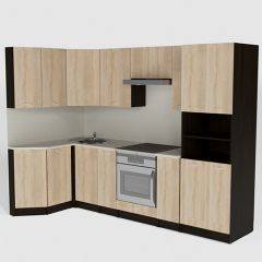 Кухонный гарнитур Симона гранд прайм 1400*2600 в Первоуральске - pervouralsk.mebel24.online | фото 2