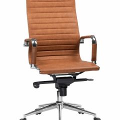 Офисное кресло для руководителей DOBRIN CLARK LMR-101F светло-коричневый №321 в Первоуральске - pervouralsk.mebel24.online | фото