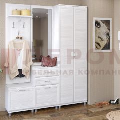 Прихожая Мелисса композиция 11 (Снежный Ясень) в Первоуральске - pervouralsk.mebel24.online | фото