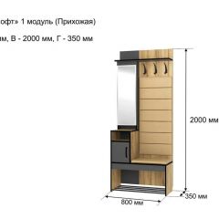 ОЛЬГА-ЛОФТ 1 Прихожая в Первоуральске - pervouralsk.mebel24.online | фото 4